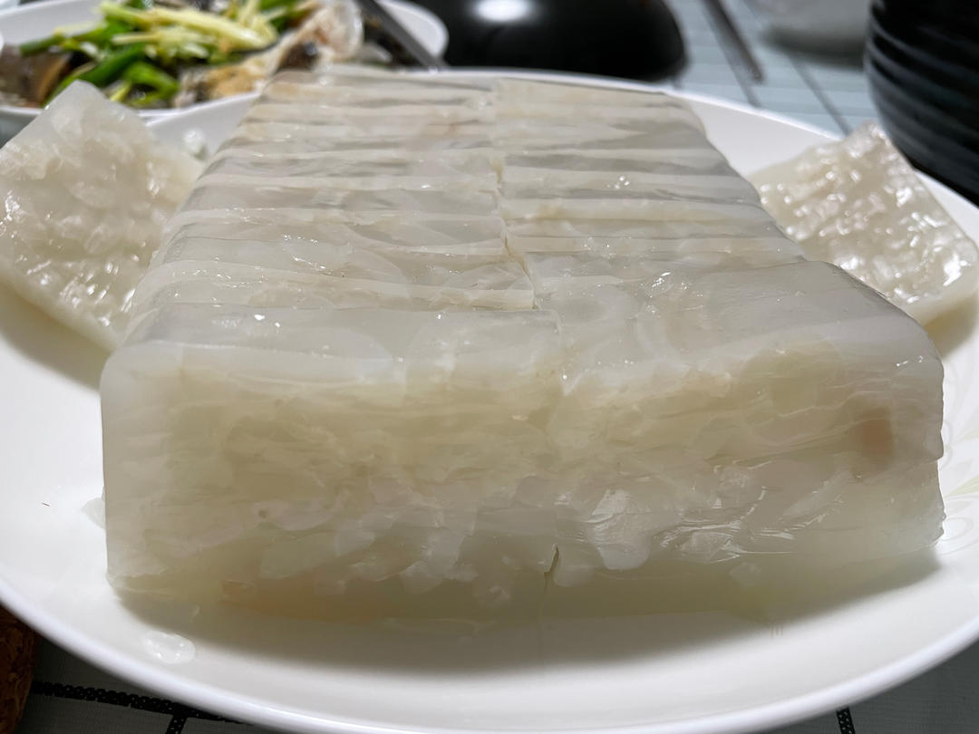 水晶肉皮冻
