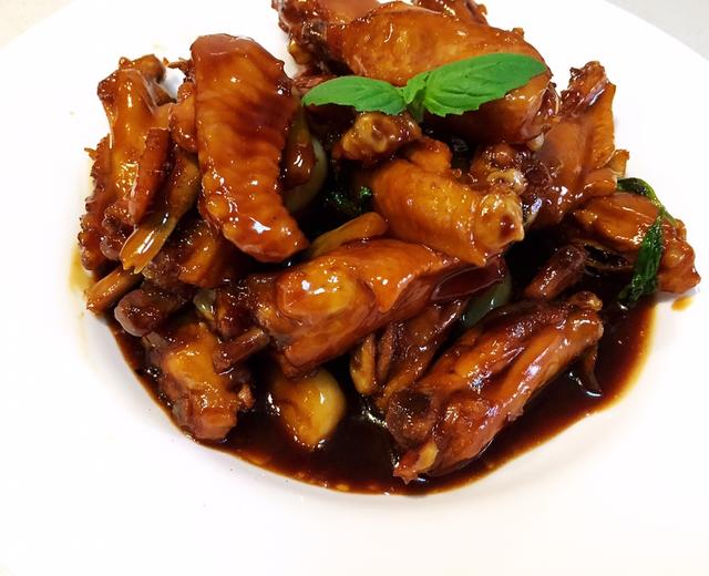 台式三杯鸡翅的做法