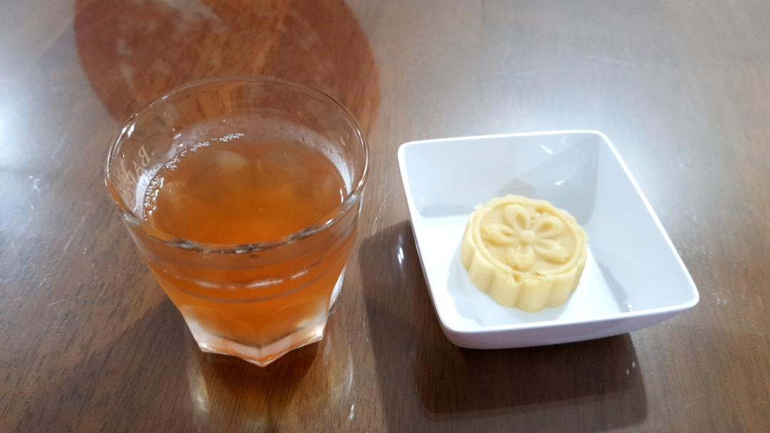 懒汉免炒绿豆沙(绿豆糕)