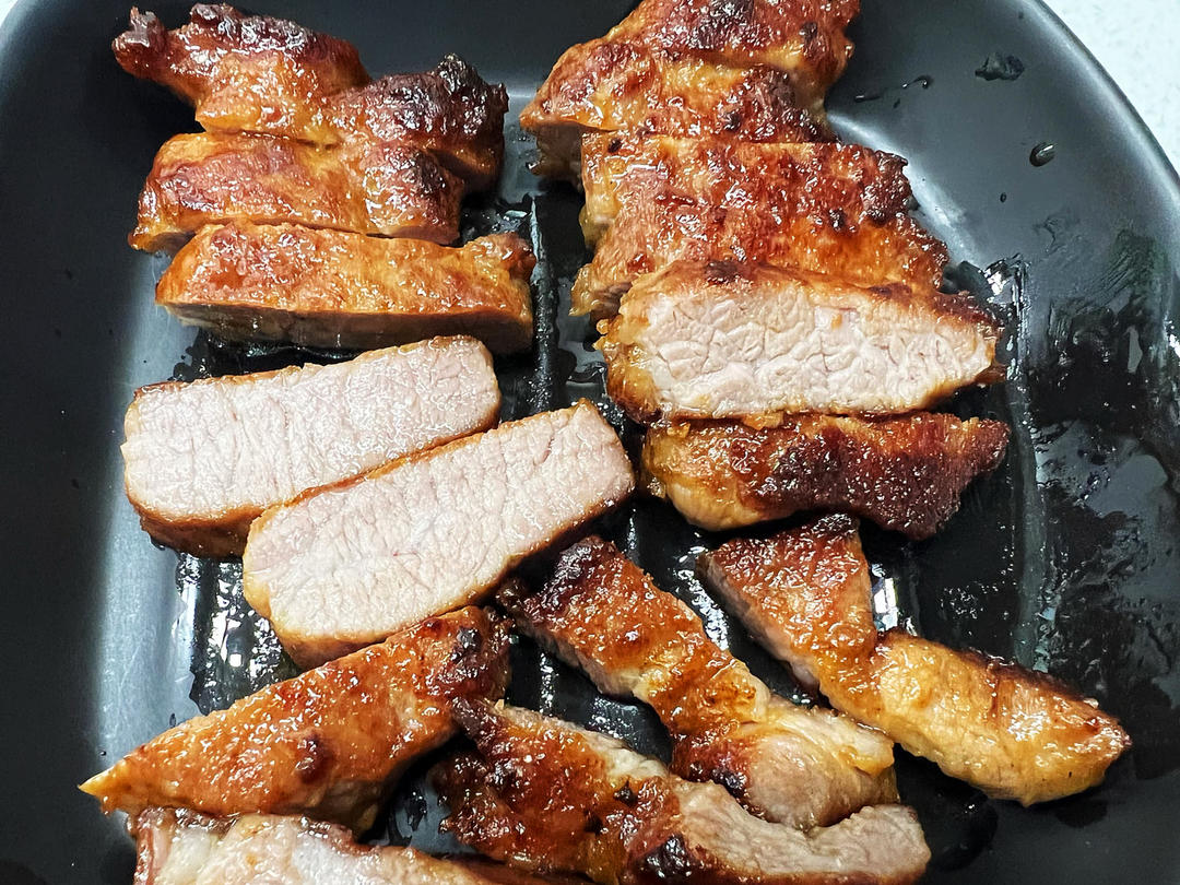 葱香梅花肉的做法