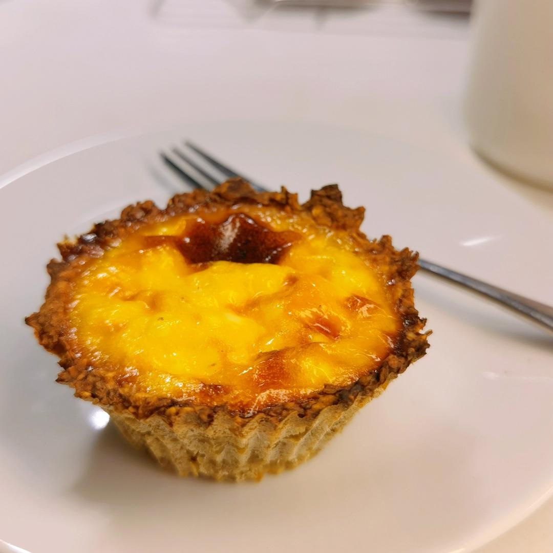 低卡香蕉燕麦挞