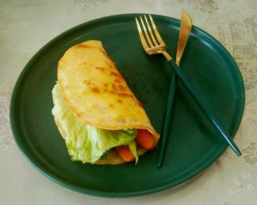 鸡蛋灌饼的做法