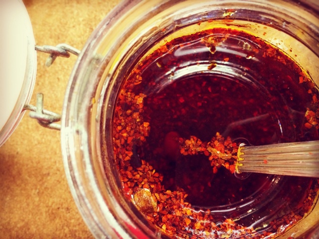 自制辣椒红油和油泼辣子