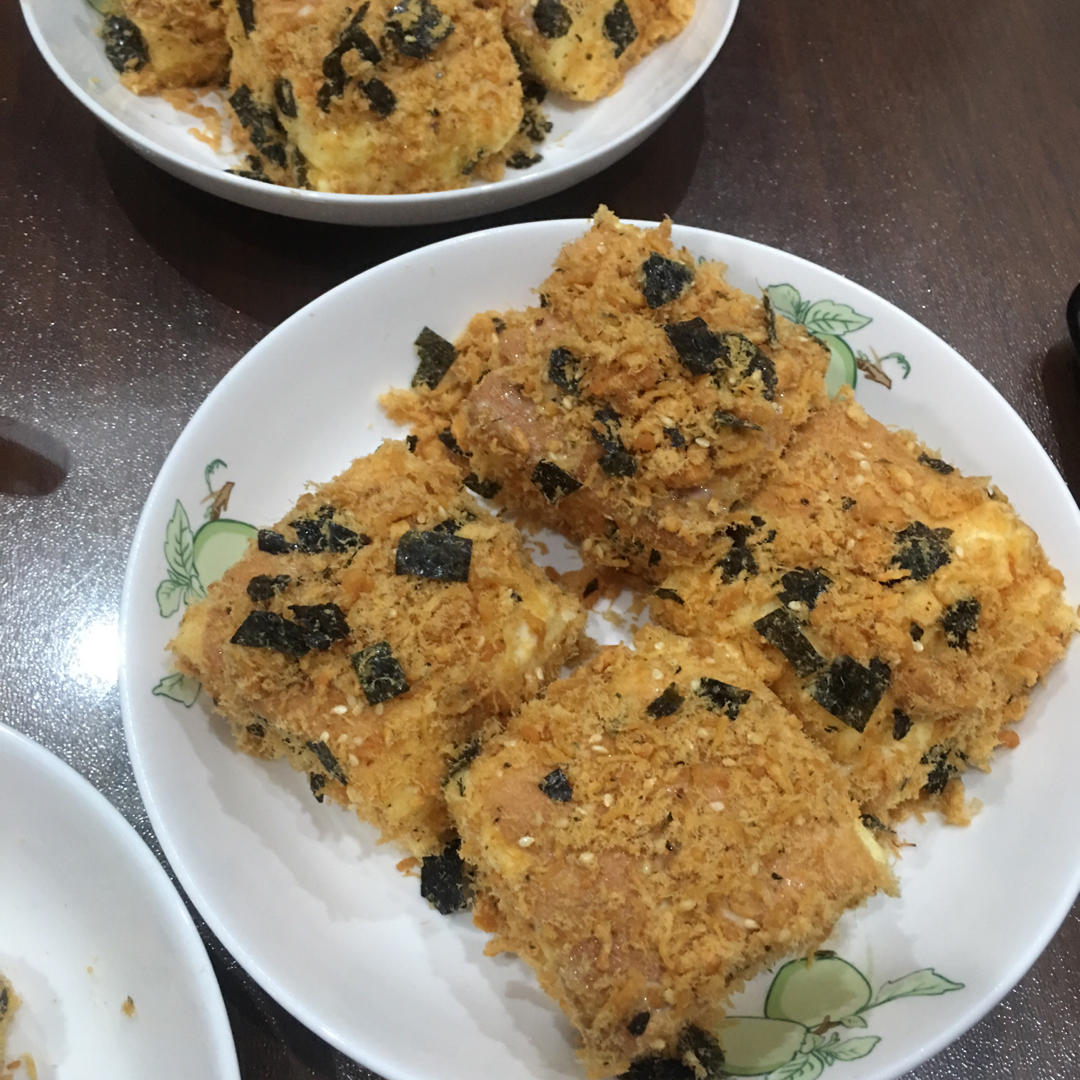 肉松小贝（附香草卡仕达酱）