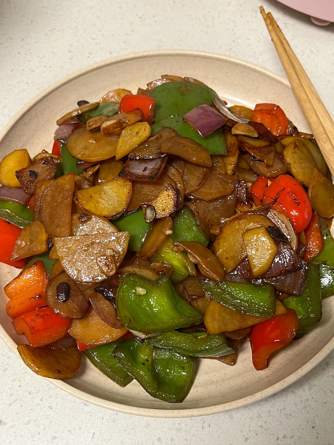 青椒土豆片