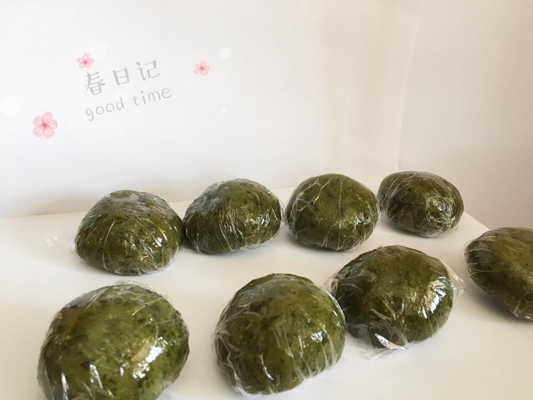 《Tinrry+》咸蛋黄肉松青团+红豆沙青团