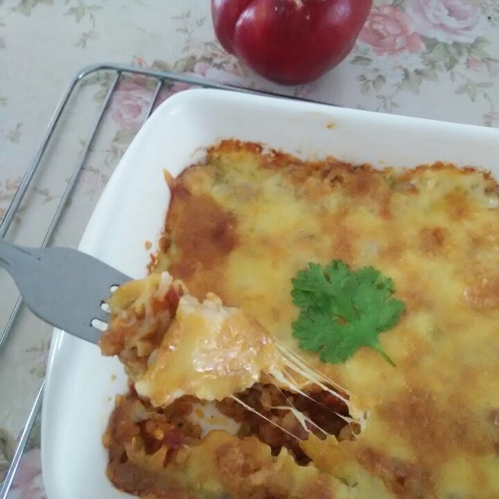 蕃茄肉酱奶酪焗饭