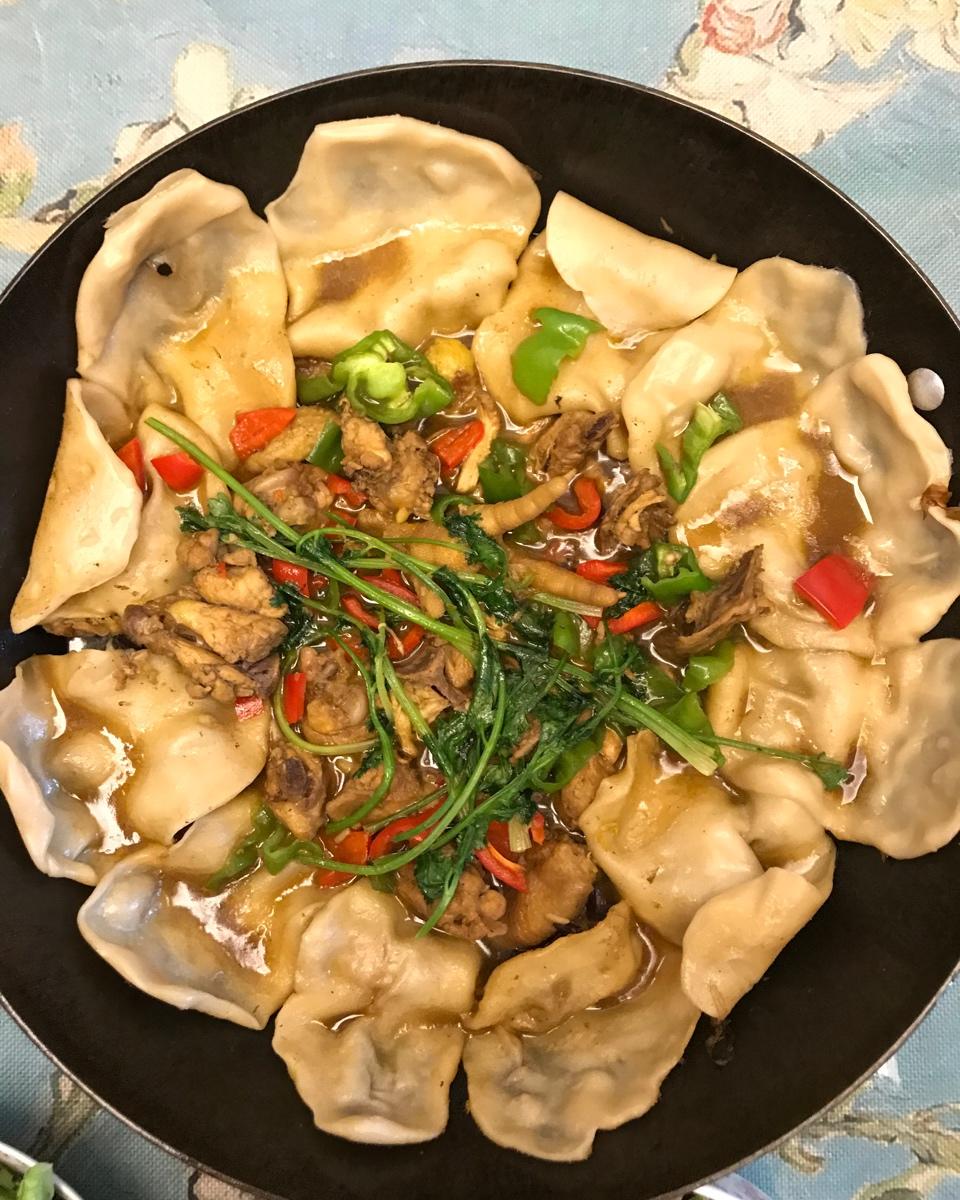 地锅鸡+自制红油【曼食慢语】