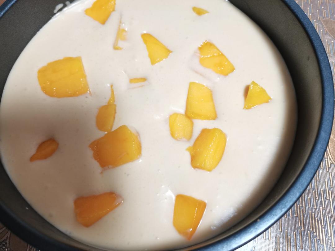 芒果酸奶慕斯（六寸无奶油版）