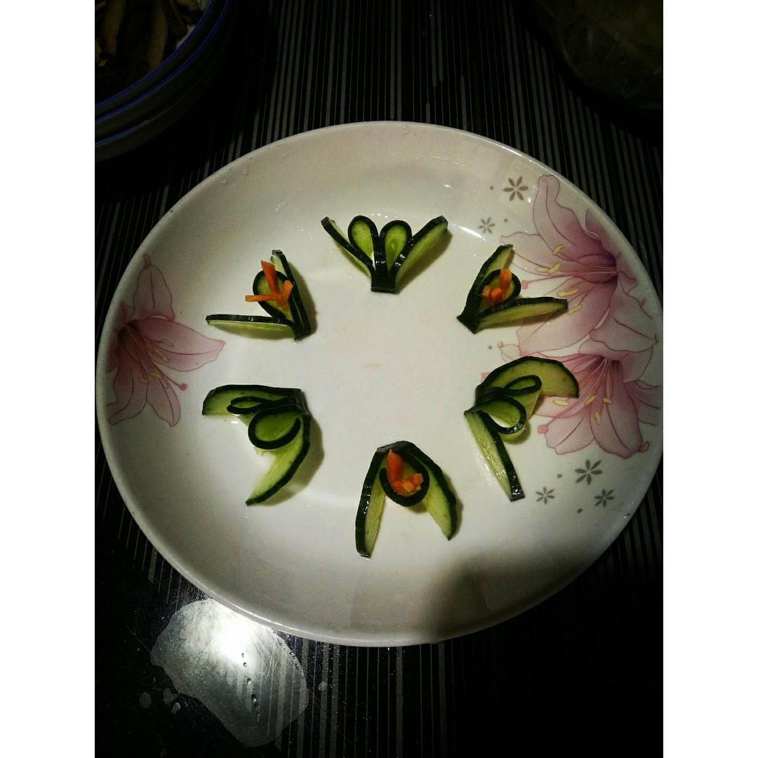 漂亮的黄瓜围片