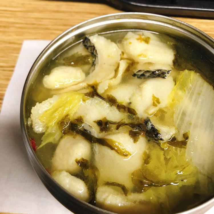 绝不会失手的酸菜鱼