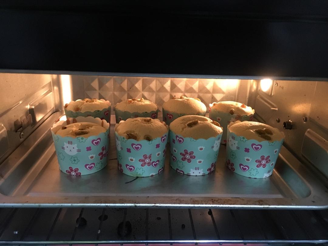 棉花纸杯蛋糕