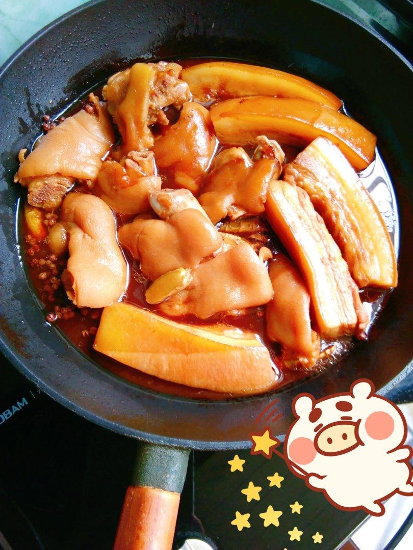 红烧猪蹄，酱香味，超级过嘴瘾的卤猪蹄