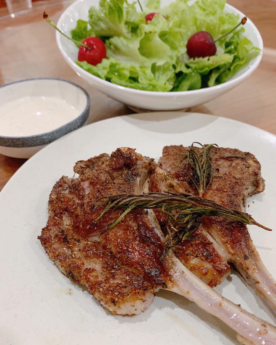 香煎羊排