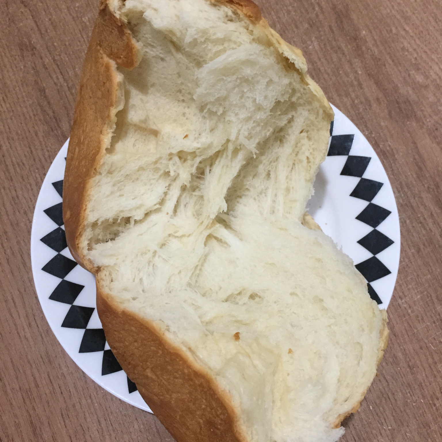 超级好吃的原味面包（面包机版）
