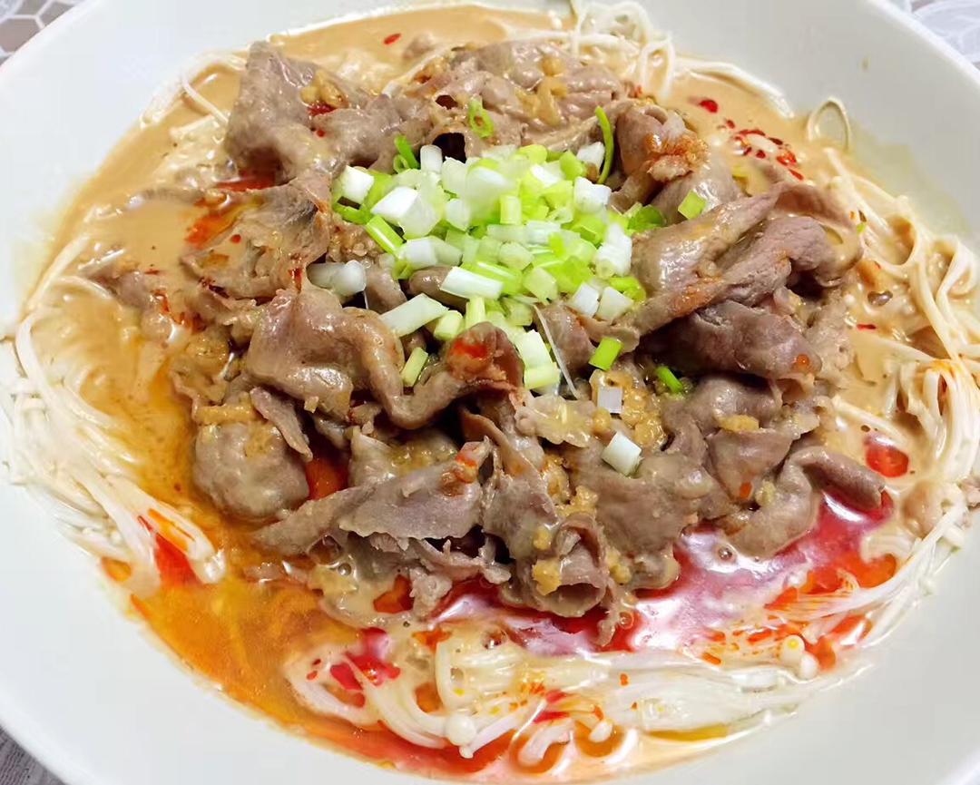 花生酱肥牛的做法