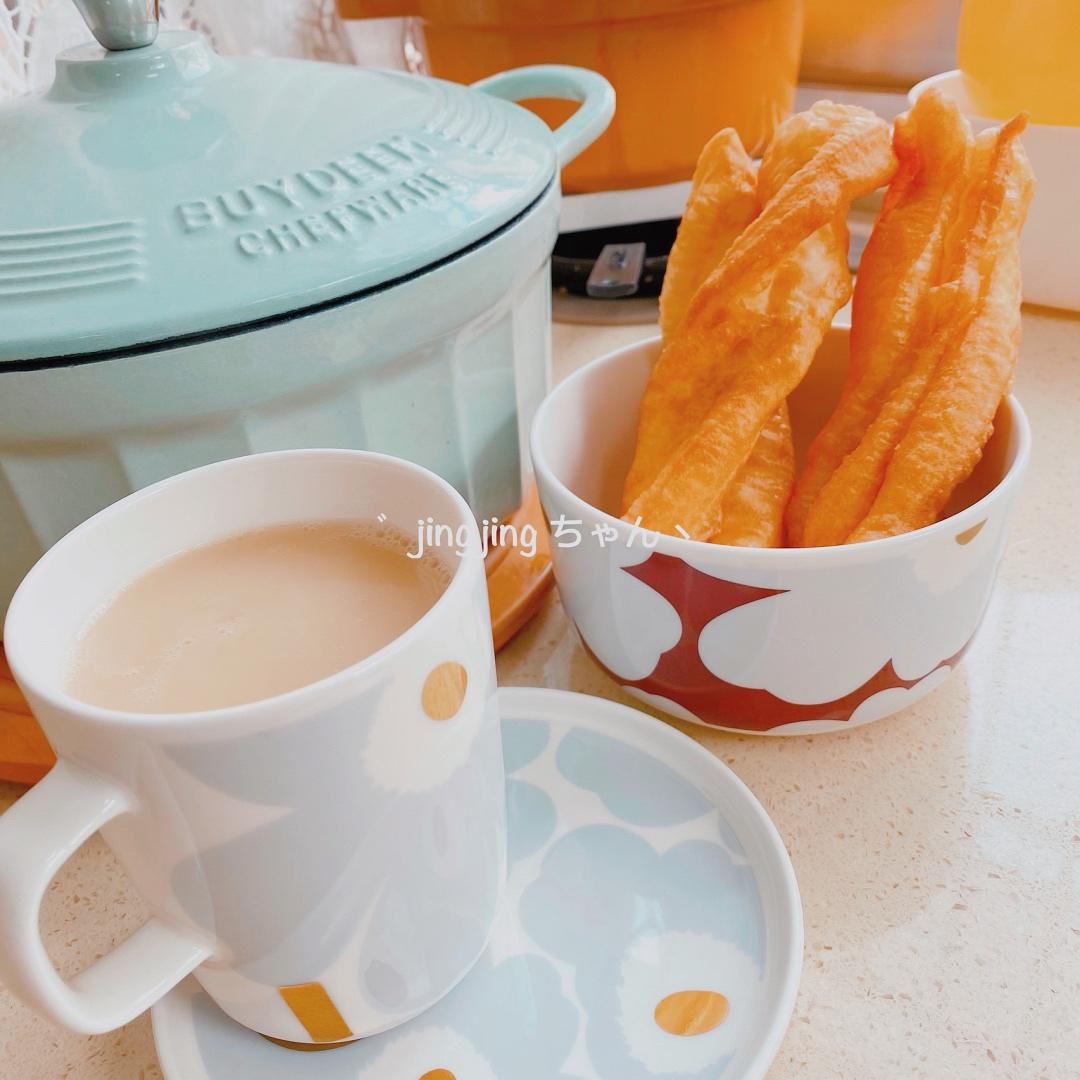 自制枸杞豆浆油条的做法