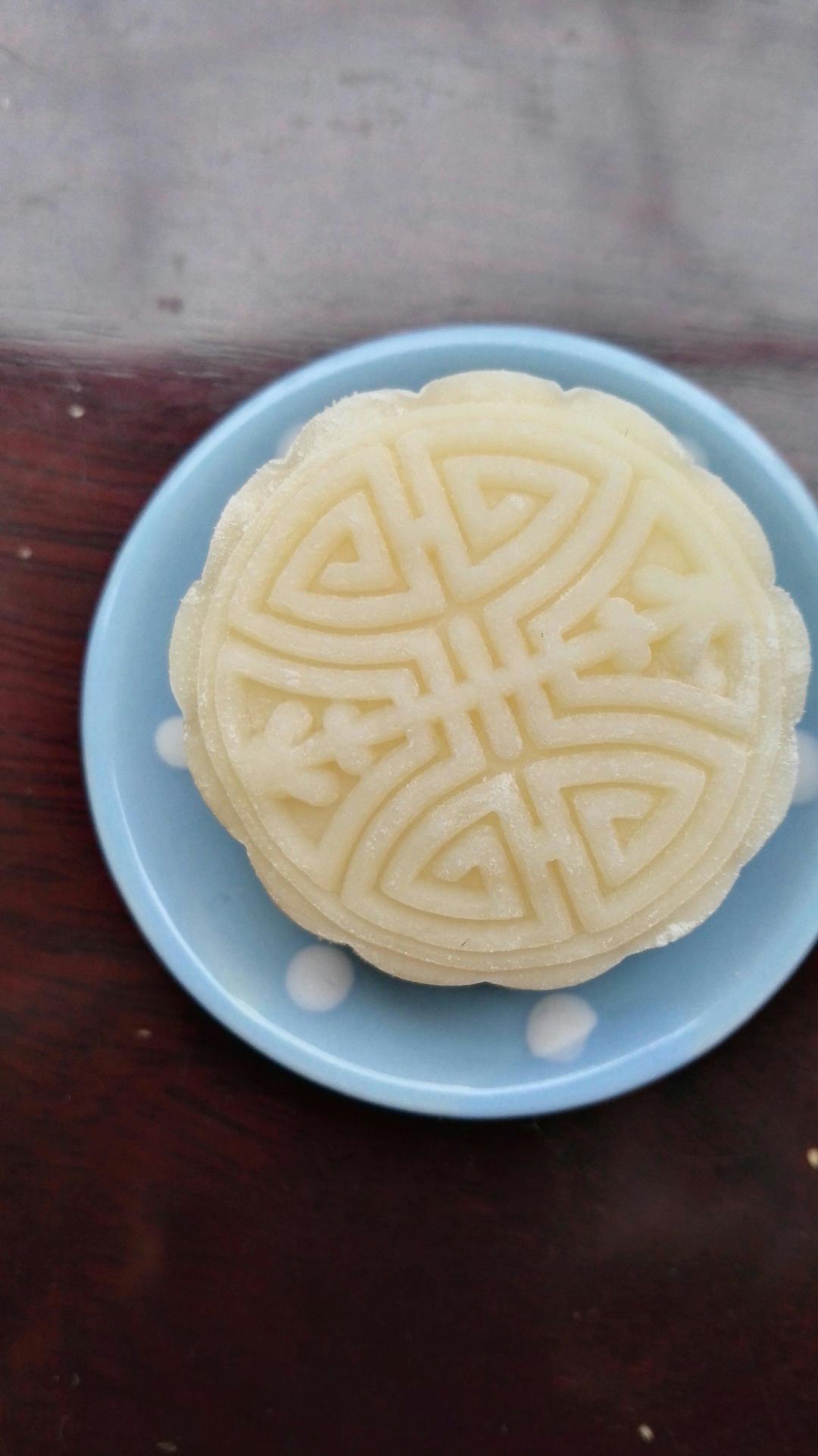 抹茶白巧红豆馅（冰皮）的做法