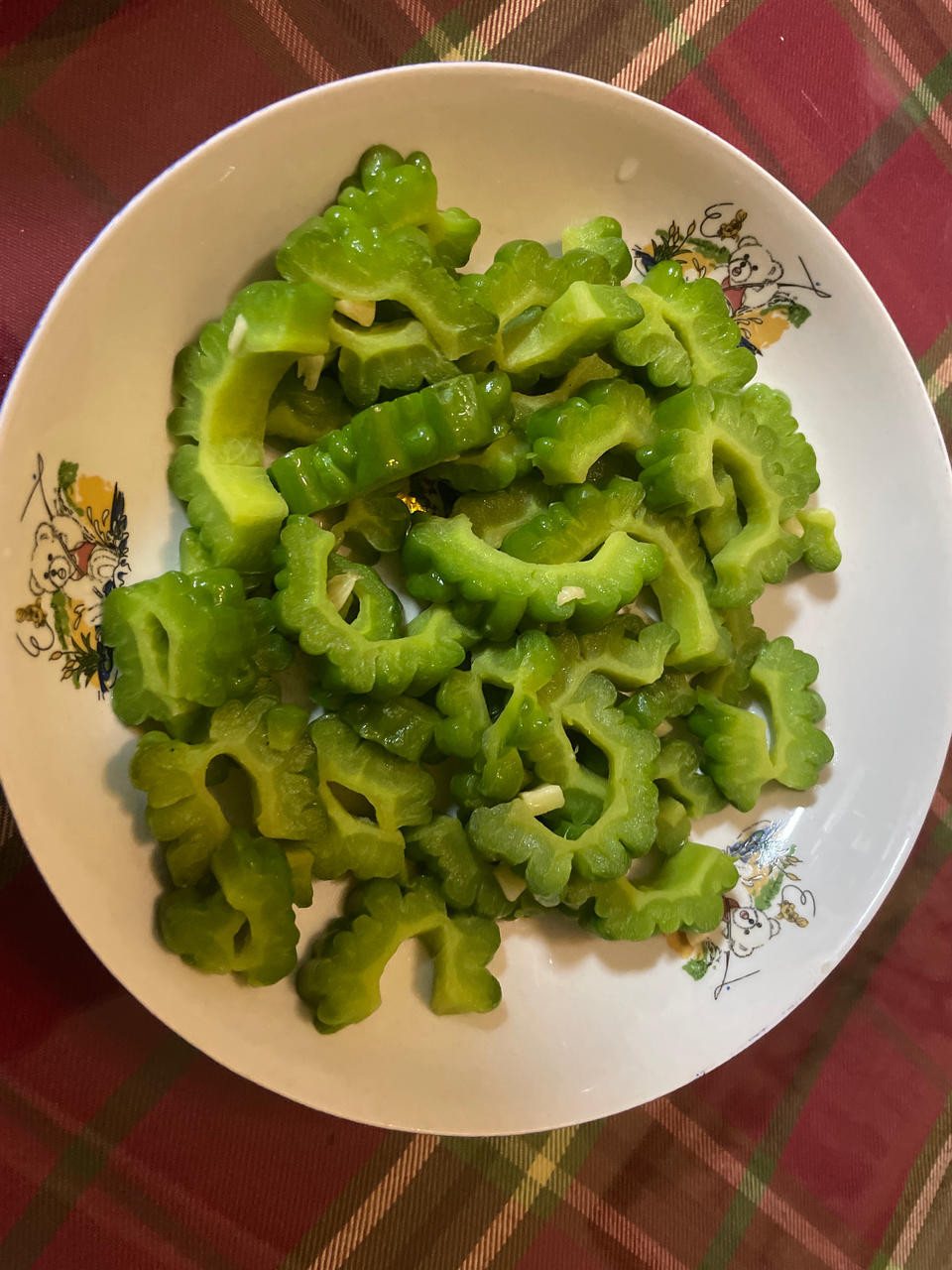 清炒苦瓜