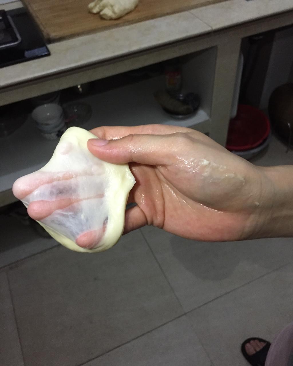 鲜奶油小餐包（一次发酵）