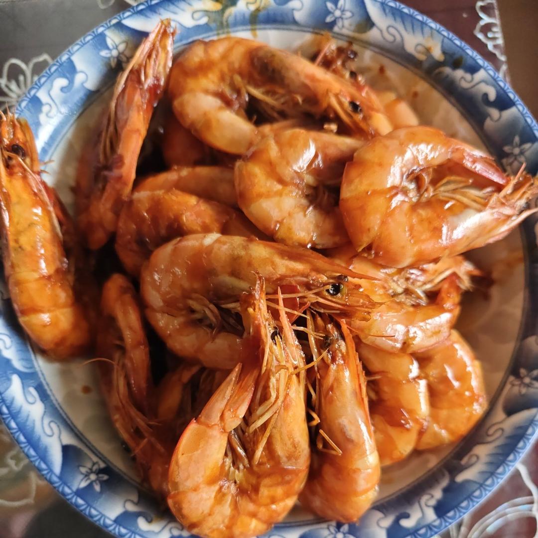 家庭版油焖大虾