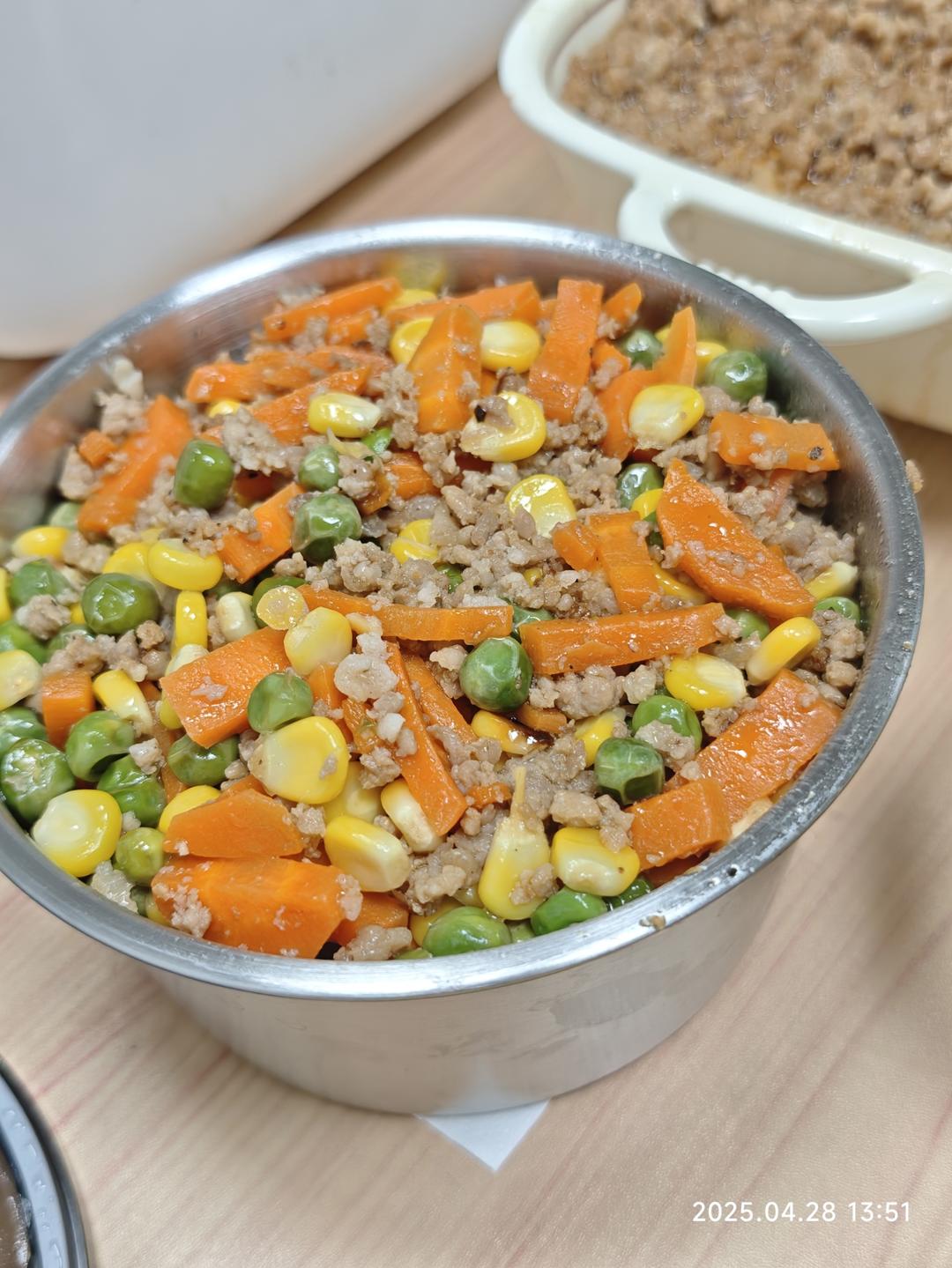 豌豆炒肉末