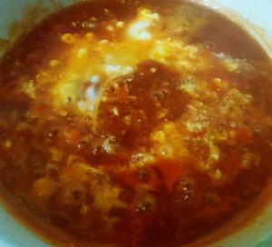端锅吃-番茄肉末滑蛋饭的做法 步骤10
