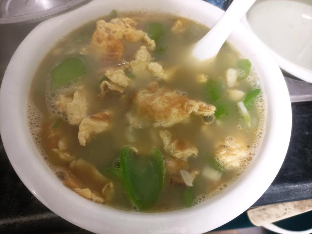 丝瓜鸡蛋汤