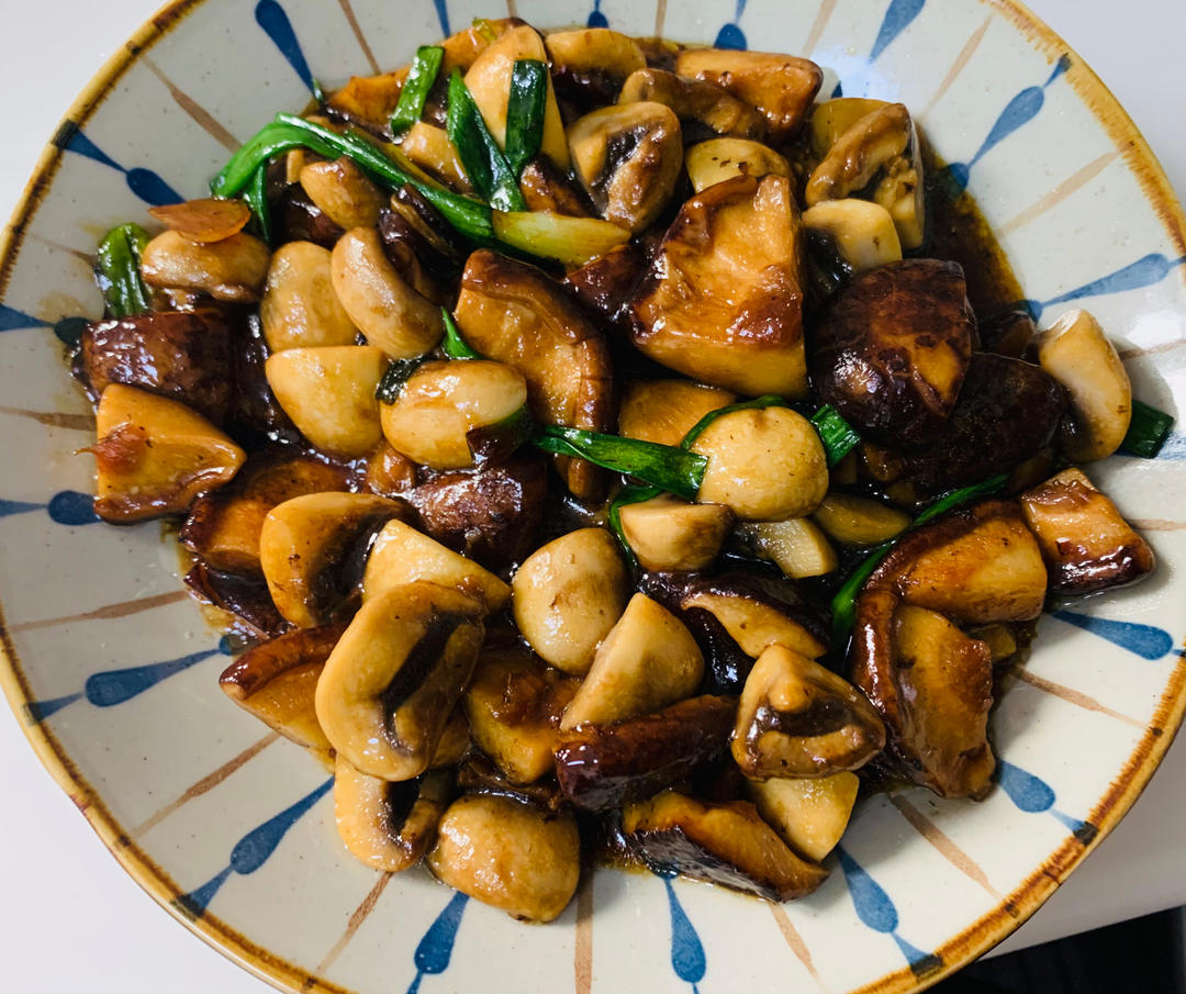 蚝油双菇