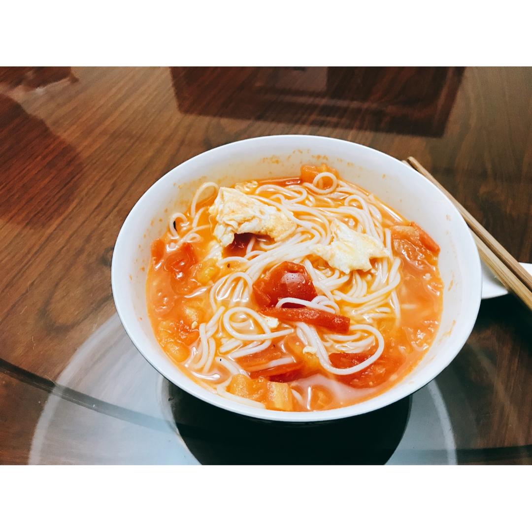 西红柿鸡蛋面