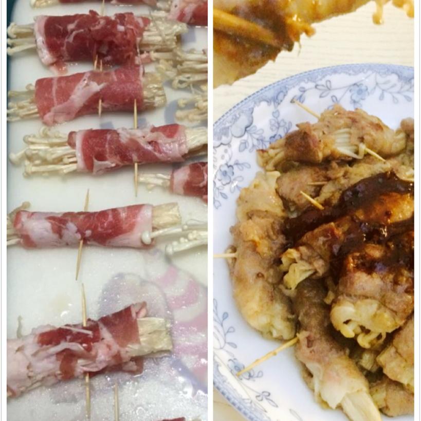 肥牛金针菇卷