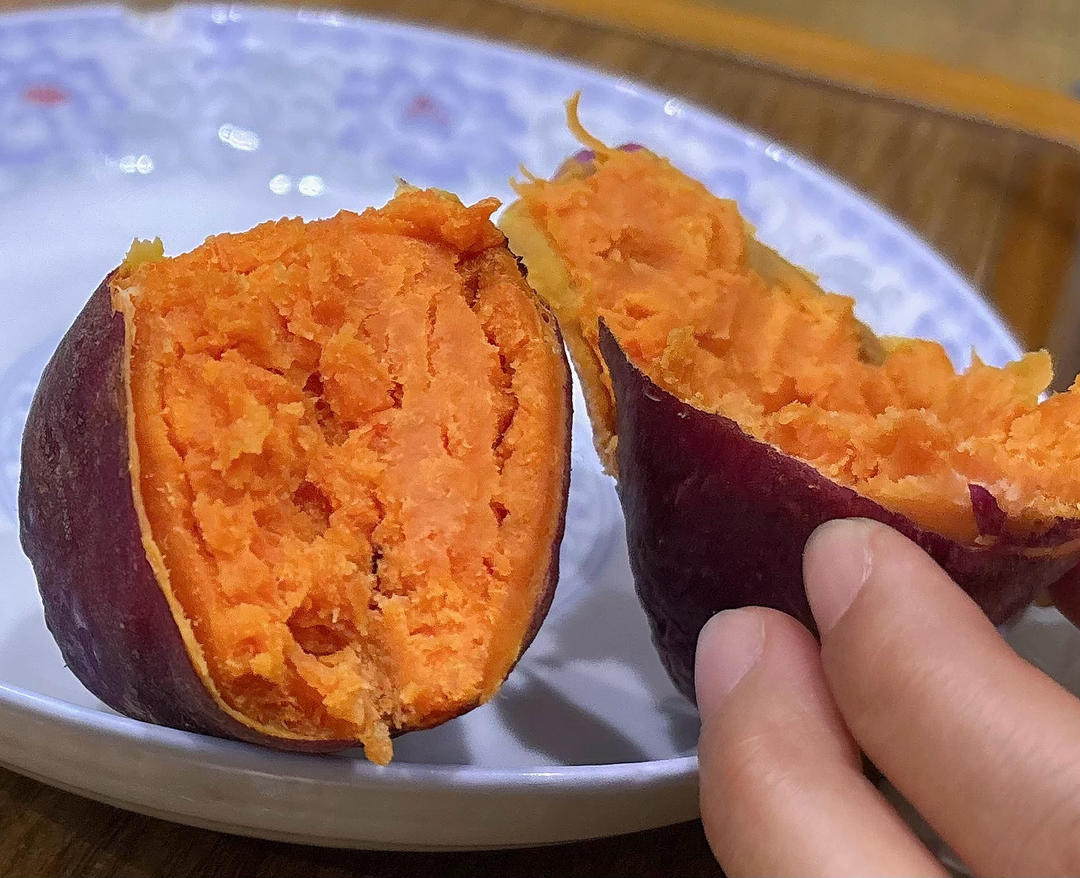 微波炉烤红薯