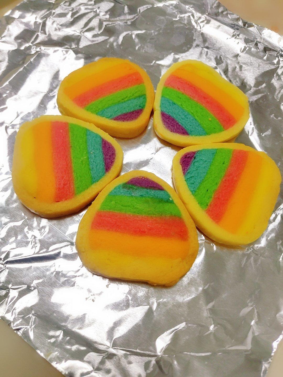 换个方式说爱你——彩虹爱心饼干（详细图解）