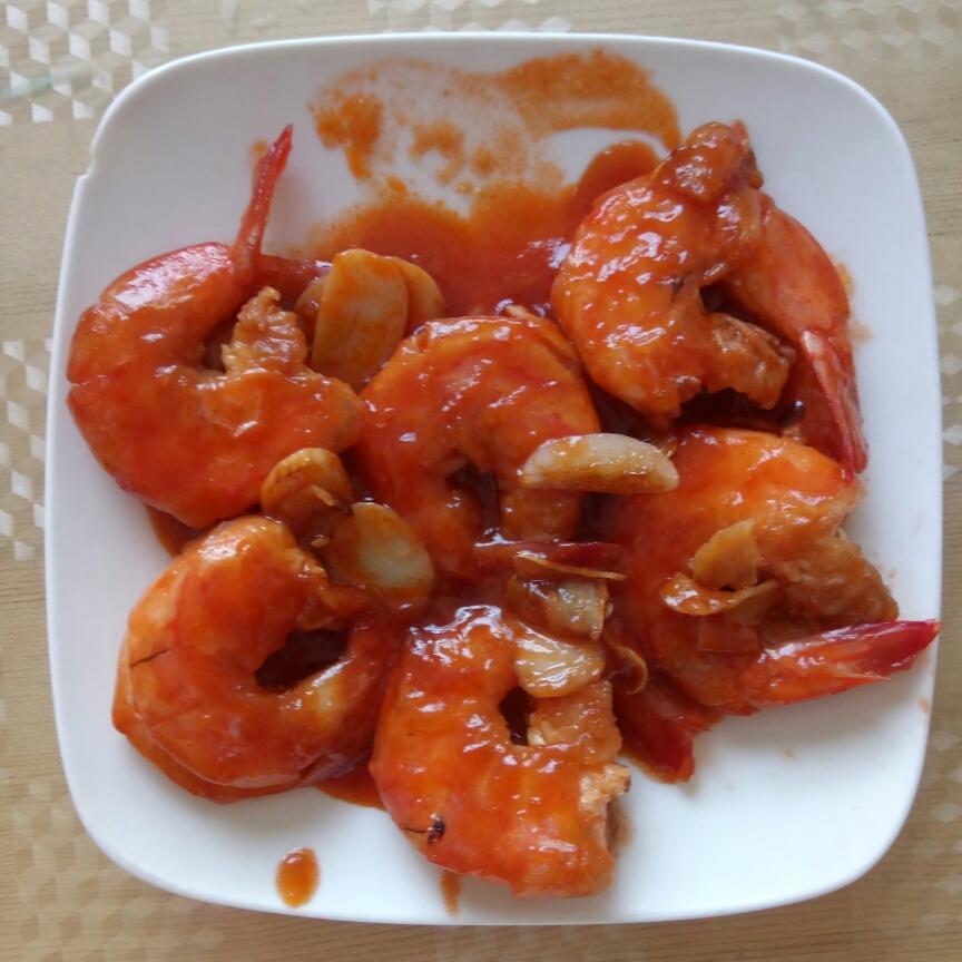 柠檬茄汁虾