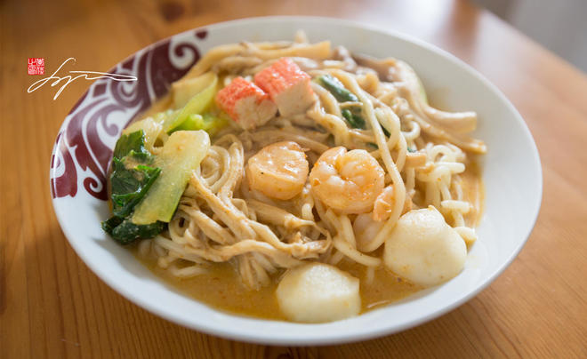 新加坡叻沙面（Laksa noodles）的做法