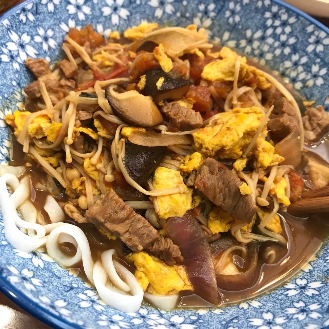 (外婆真传)西红柿打卤面