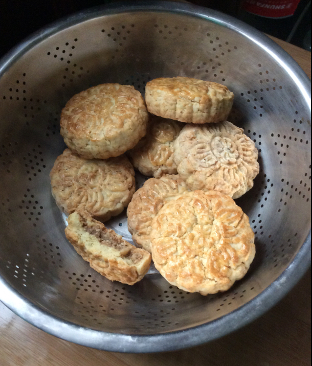 五仁月饼～不用转化糖浆的版本