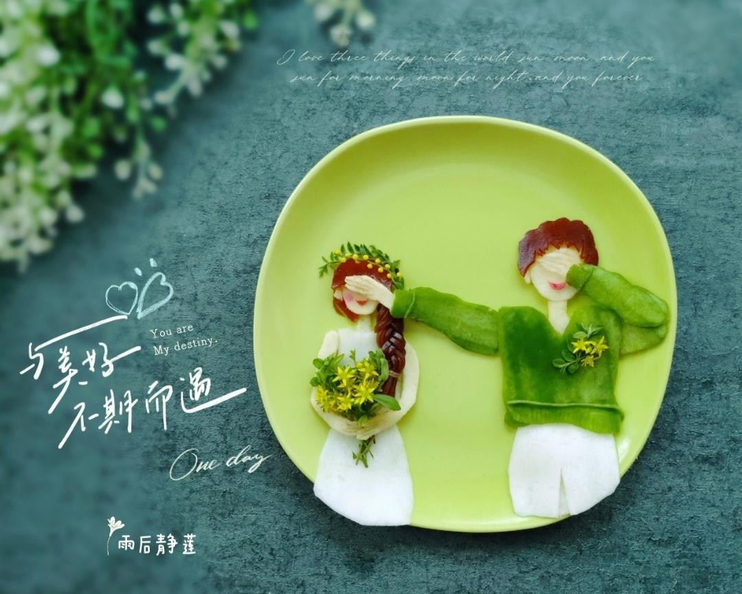 我的梦少女系列餐盘画