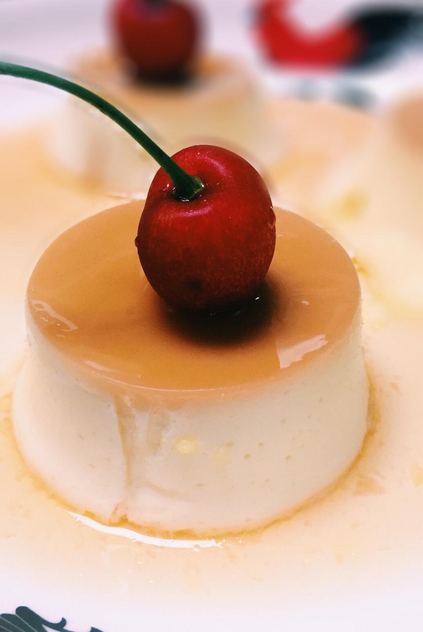 nina大宝贝做的超简易滑又弹的鸡蛋布丁custardpudding详细教程