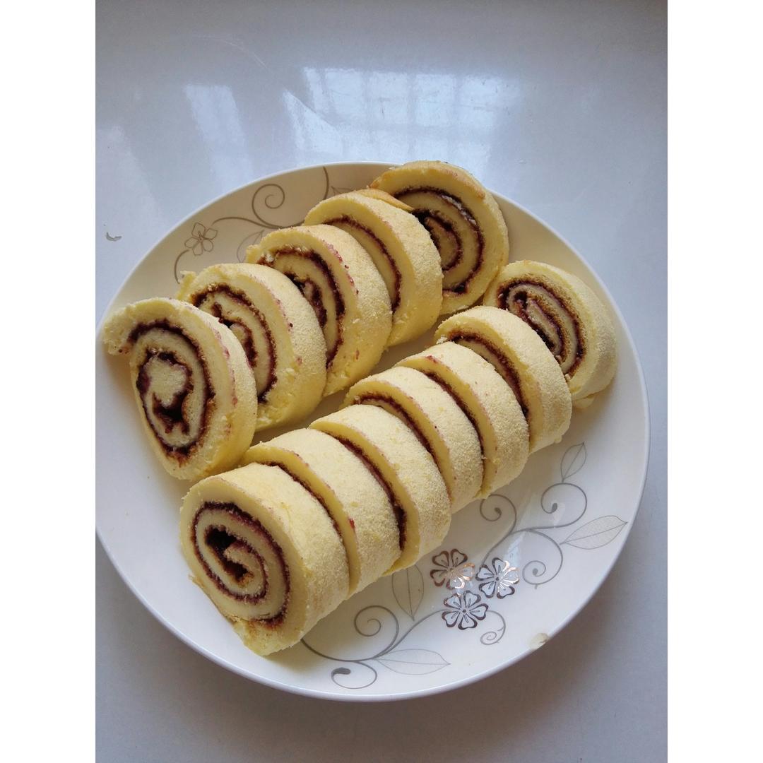 原味蛋糕卷