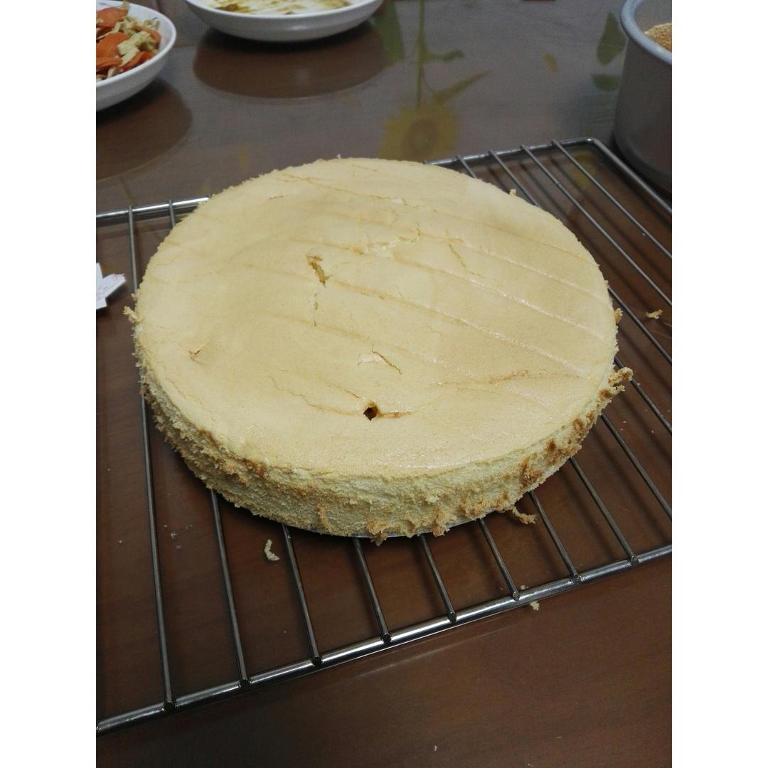 超详细8寸戚风蛋糕