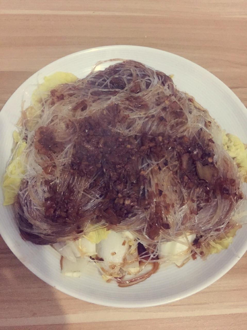 蒜蓉粉丝蒸娃娃菜