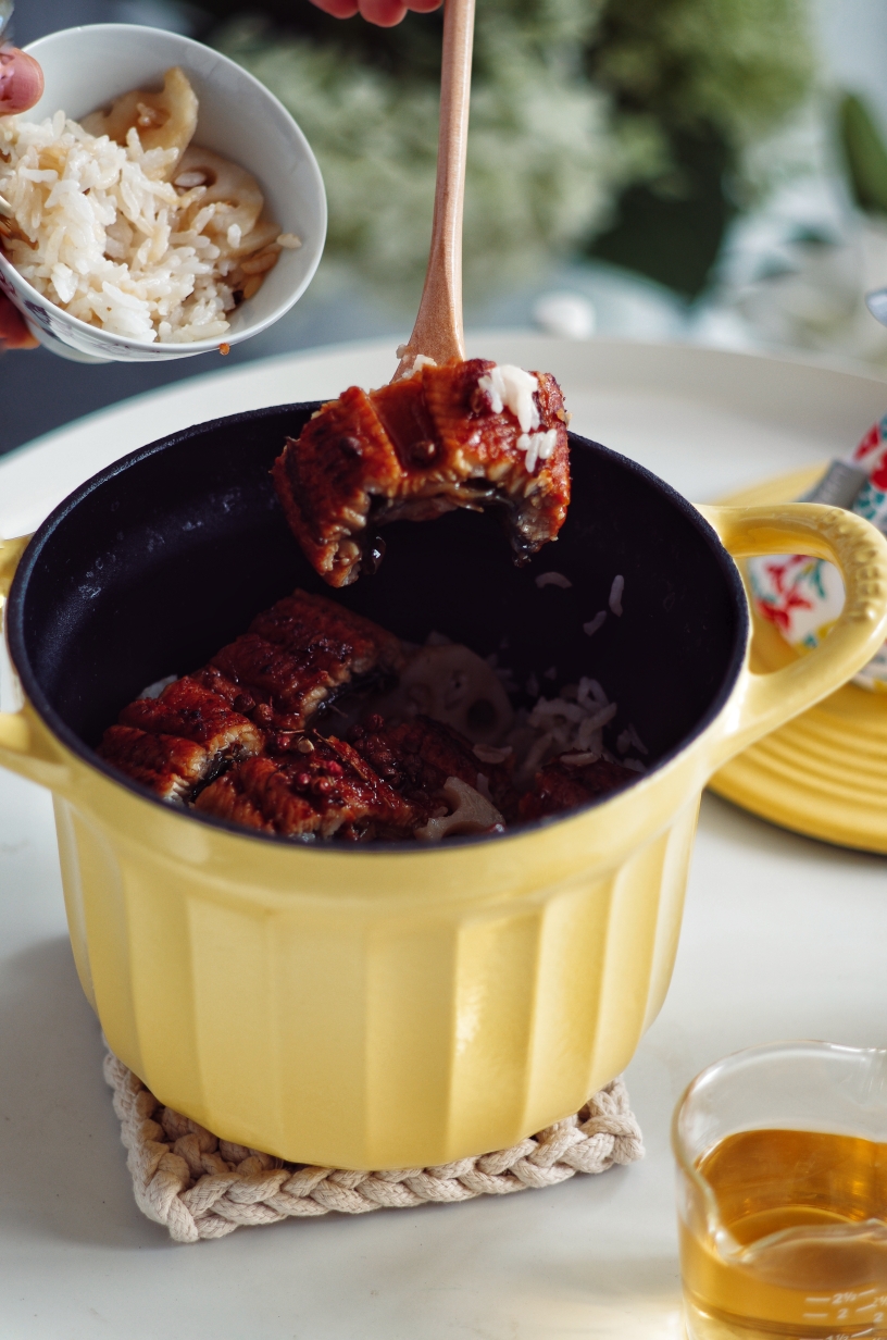 北鼎珐琅锅版日式鳗鱼饭的做法