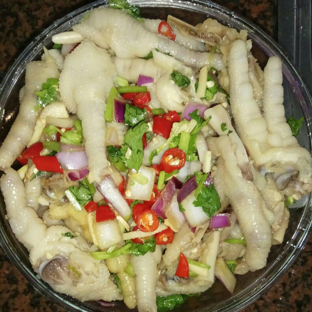 柠檬凤爪--夏日清新菜