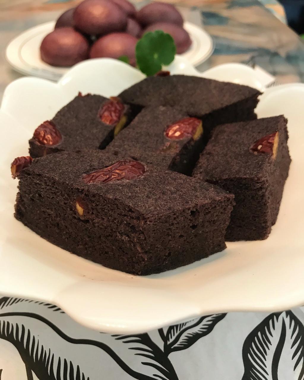 小轩妈咪做的黑米糕