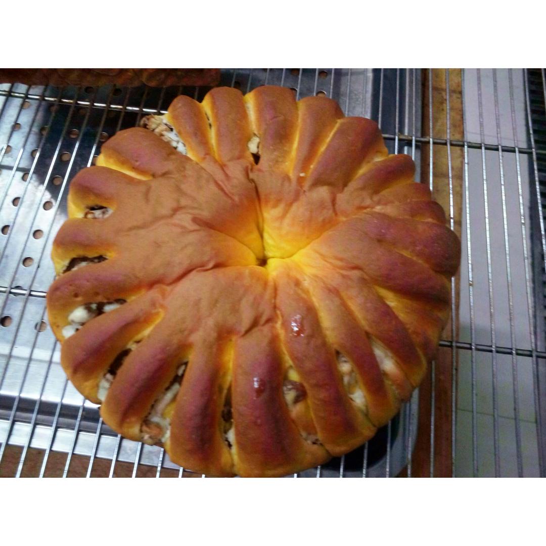 奶油乳酪核桃面包