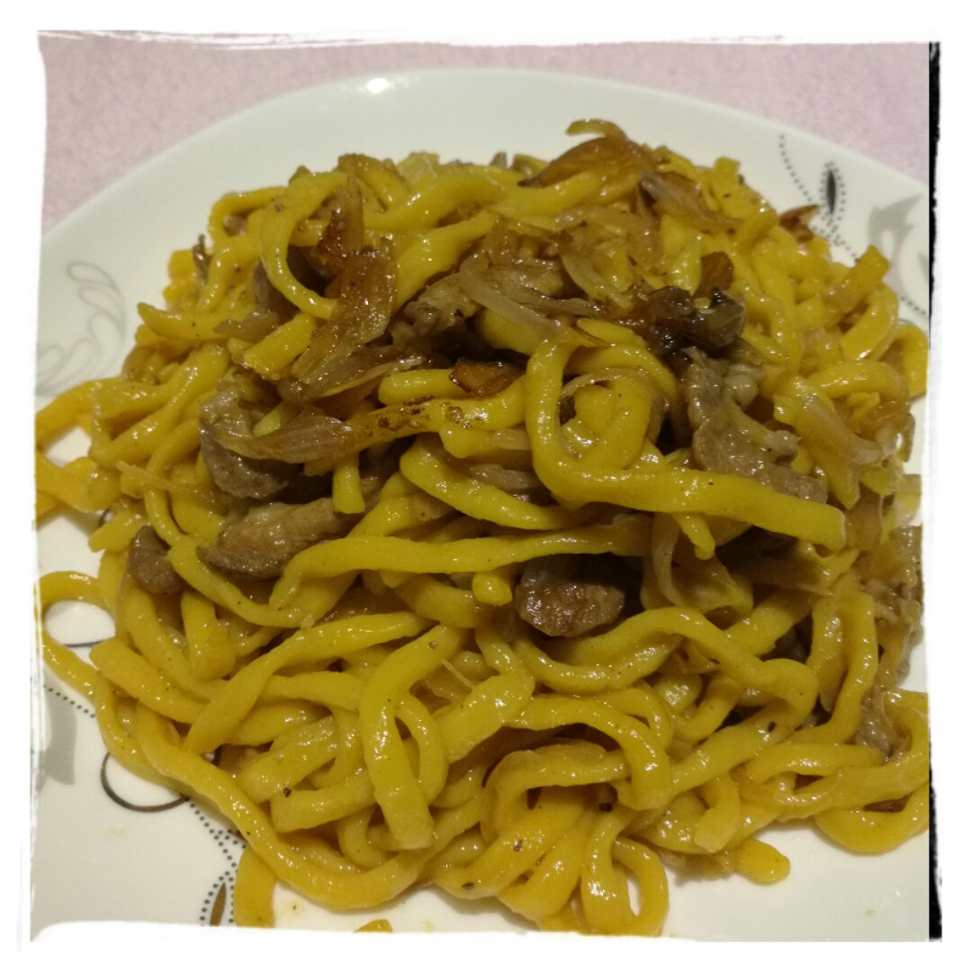 南瓜手擀面