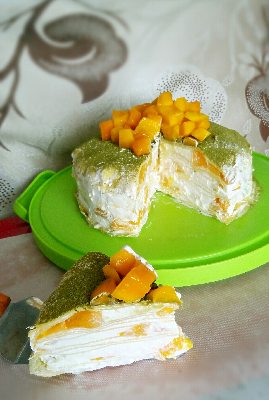 芒果千层蛋糕（绝对成功的好方）的做法