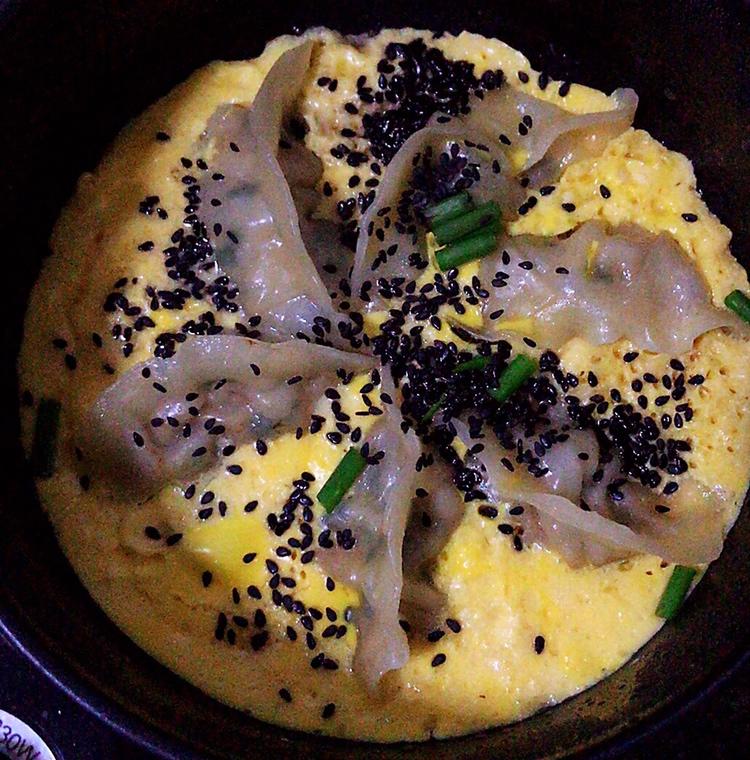懒人快手抱蛋煎饺