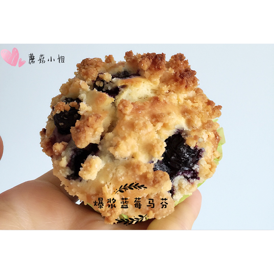 PH大师的金宝顶蓝莓马芬